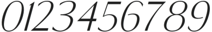 Montu Light Italic otf (300) Font OTHER CHARS