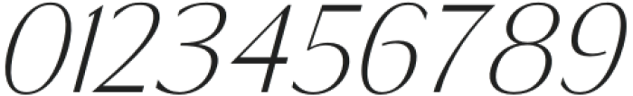 Montu Thin Italic otf (100) Font OTHER CHARS