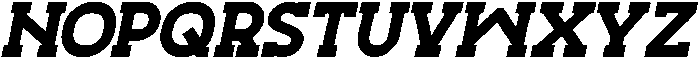 Monty Oblique otf (400) Font LOWERCASE