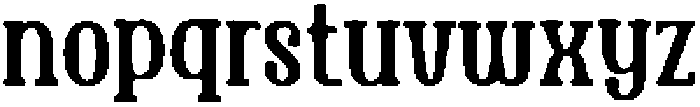 Monumenta Regular otf (400) Font LOWERCASE