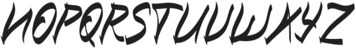 Monzaik-Regular otf (400) Font UPPERCASE