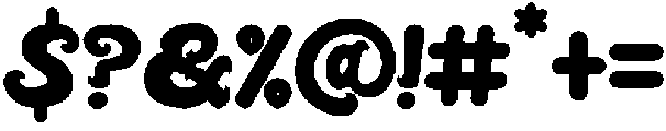 Moochy Pops otf (400) Font OTHER CHARS