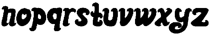 Moochy Pops otf (400) Font LOWERCASE