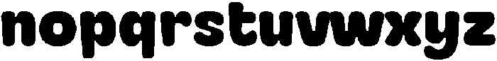 Mooky otf (400) Font LOWERCASE