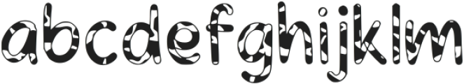 Moomilk Regular otf (400) Font LOWERCASE