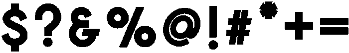 MoonLight Bold otf (300) Font OTHER CHARS