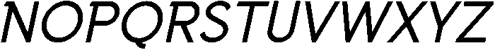 MoonLight Italic otf (300) Font UPPERCASE