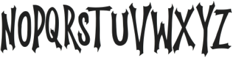 Mooneth Ghost otf (400) Font LOWERCASE