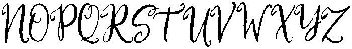Moonflowers Italic otf (400) Font UPPERCASE
