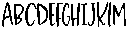 Moonflowers Sans otf (400) Font UPPERCASE