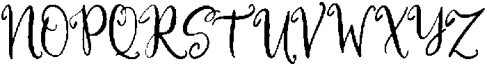 Moonflowers Script otf (400) Font UPPERCASE
