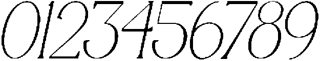 Moonlife Italic otf (400) Font OTHER CHARS