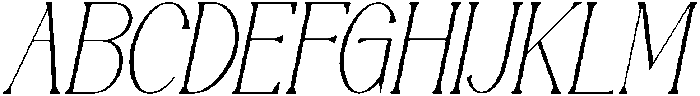 Moonlife Italic otf (400) Font UPPERCASE