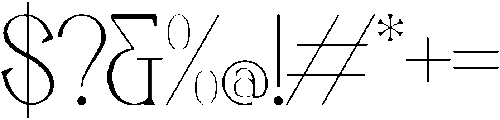 Moonlife otf (400) Font OTHER CHARS