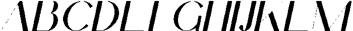 Moonlight-Italic otf (300) Font UPPERCASE