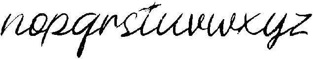 Moonlight Letters Regular otf (300) Font LOWERCASE