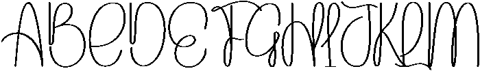 Moonlight Regular otf (300) Font UPPERCASE