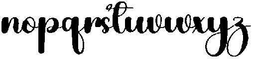 Moonlight Regular otf (300) Font LOWERCASE