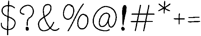 Moonlight Regular otf (300) Font OTHER CHARS