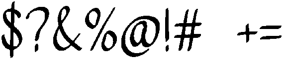 Moonlight Regular otf (300) Font OTHER CHARS