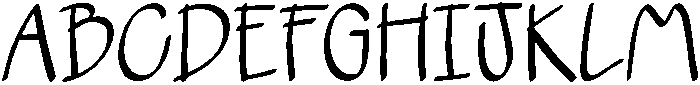 Moonlight Regular otf (300) Font UPPERCASE