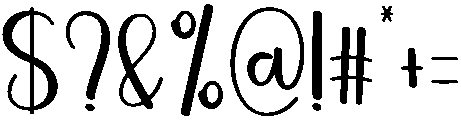 Moonlight Regular otf (300) Font OTHER CHARS