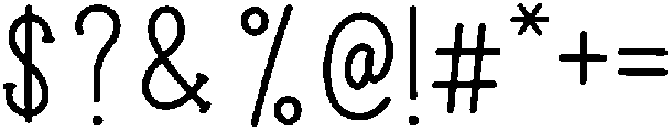 Moonlight Regular otf (300) Font OTHER CHARS