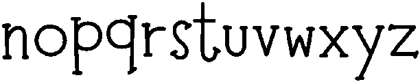 Moonlight Regular otf (300) Font LOWERCASE