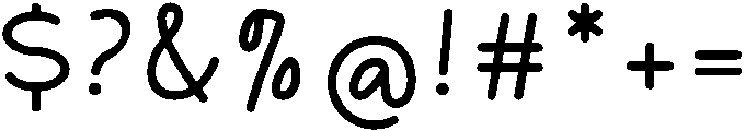 Moonlight otf (300) Font OTHER CHARS