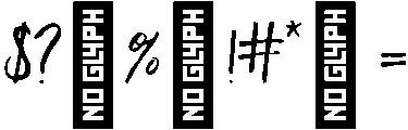Moonlight otf (300) Font OTHER CHARS