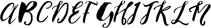 Moonlight ttf (300) Font UPPERCASE