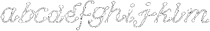 MoonlightBallet Outline otf (300) FONT