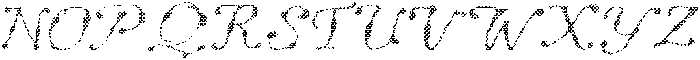MoonlightBallet Stitched otf (300) Font UPPERCASE