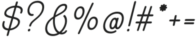 MoonlightSignature-Italic otf (300) Font OTHER CHARS