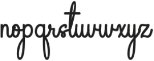 MoonlightSignature-Regular otf (300) Font LOWERCASE