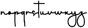 Moonlite Regular otf (400) Font LOWERCASE