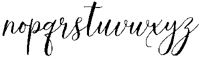 Moonshine Regular otf (400) Font LOWERCASE