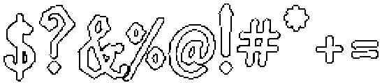 Moonspindle Outline Regular otf (400) Font OTHER CHARS