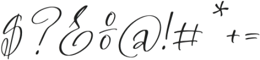 Moonttima Goldfesta Italic otf (400) Font OTHER CHARS