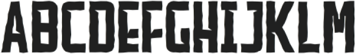 Moonughan Rough otf (400) Font UPPERCASE