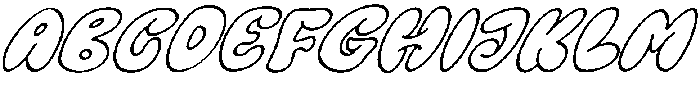 Moonveil Playful Italic Italic otf (400) Font UPPERCASE