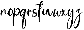 Moonwalk otf (400) Font LOWERCASE