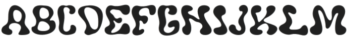 Moopins Regular otf (400) Font UPPERCASE