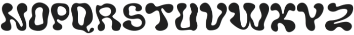 Moopins Regular otf (400) Font UPPERCASE