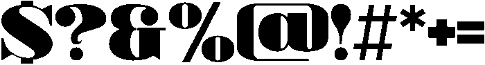 Moorland otf (400) Font OTHER CHARS