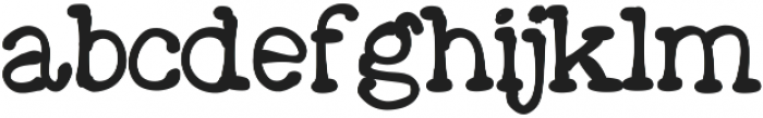 Moose ttf (400) Font LOWERCASE