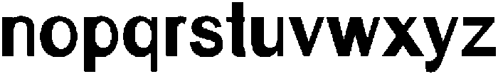 Moove Regular otf (400) Font LOWERCASE