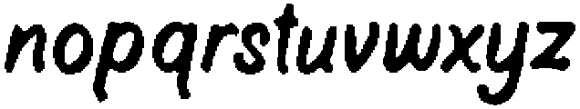 Mopobi ttf (400) Font LOWERCASE