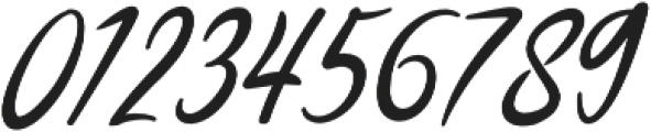 Moraga Italic otf (400) Font OTHER CHARS