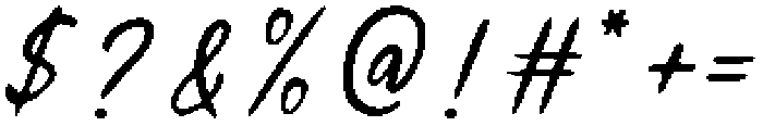 Morally Northern Script otf (400) Font OTHER CHARS